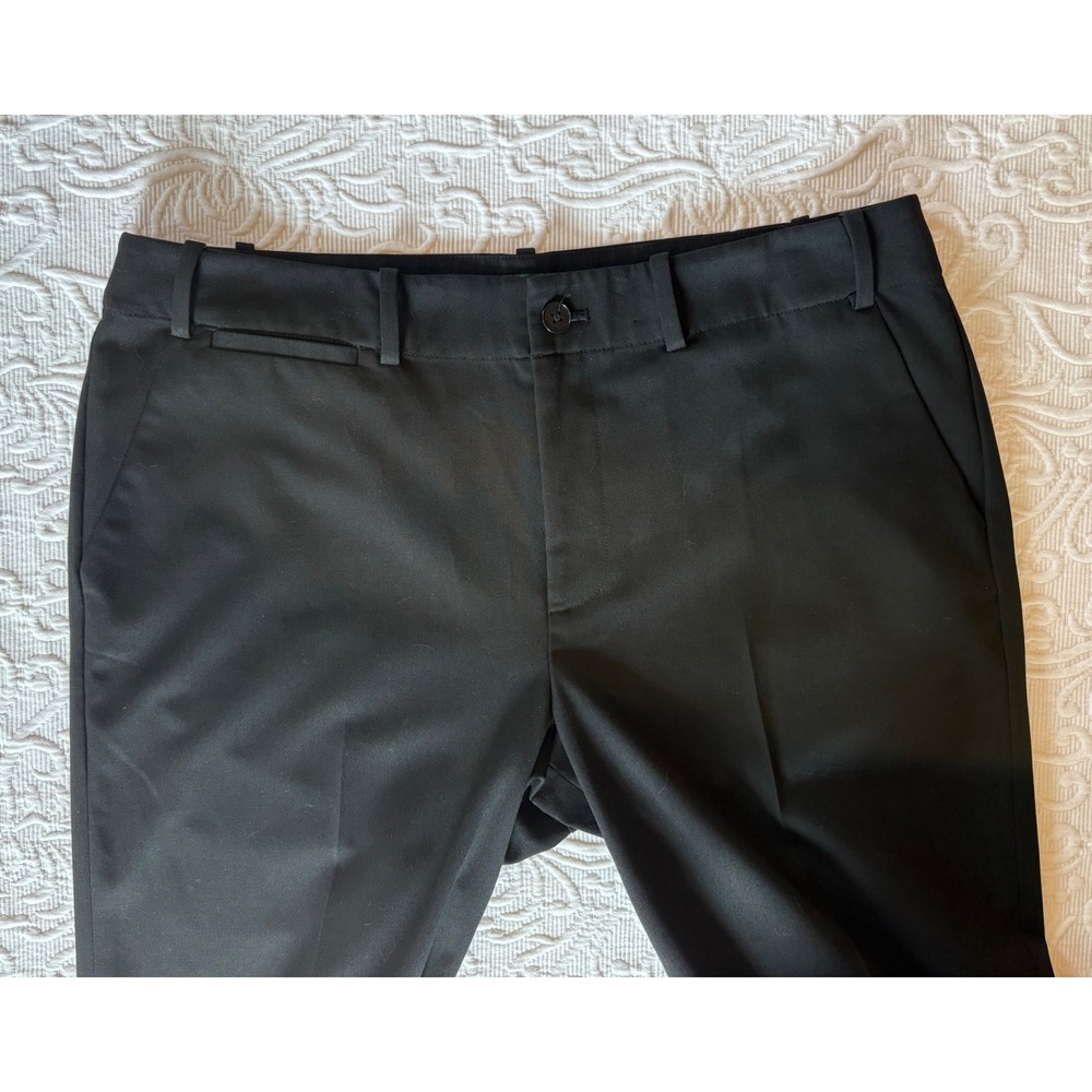 Lauren Ralph Lauren Sanderson Career Black Dress Pants Women‎ 12 Straight Leg - Picture 2 of 9